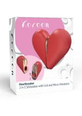 Xocoon Xocoon Heartbreaker 2 in 1 Stimulator klitorisu a bradavek