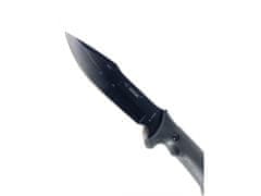 Kandar Turistický lovecký nůž, černý, 29 cm T-331