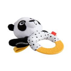 Canpol BABIES Hračka senzorická Panda s kousátkem a chrastítkem BabiesBoo