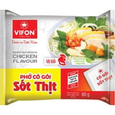 Vifon Instantní polévka s rýžovými nudlemi s příchutí kuřecí 80g