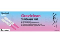 OnlineMedical 2x GRAVICLEAN těhotenský test - Midstream