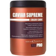 KayPro Caviar Supreme Color Care - maska pro barvené vlasy, intenzivně vyživuje barvené vlasy, chrání barvu před vyblednutím, 1000ml