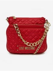 Love Moschino Červená dámská crossbody kabelka Love Moschino UNI