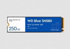 Western Digital Disk SSD disk Blue WDS250G3B0E SN580 M.2 NVMe 250 GB
