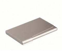 Durable Pouzdro na vizitky, matná stříbrná, kov, pro 20 ks, 241523