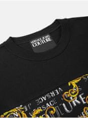Versace Jeans Černé pánské tričko Versace Jeans Couture XL
