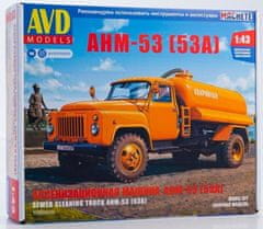 AVD Models ANM-53 (GAZ-53A) cisterna, Model kit 1550, 1/43