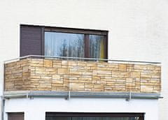 Weltbild Weltbild Zástěna na balkón Kámen
