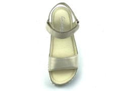 Helios komfort sandály 102 zlatá 39
