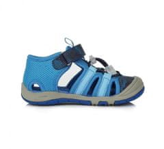 D-D-step sandály G065 modrá 338A 28