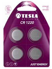 Tesla Batteries CR1220 lithiové knoflíkové baterie 4ks 1099137152
