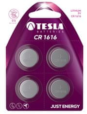 Tesla Batteries CR 1616 lithiové knoflíkové baterie 3V 4ks (1099137155)