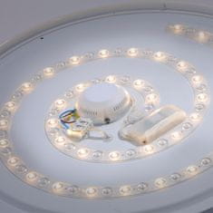 PAUL NEUHAUS LEUCHTEN DIRECT LED stropní svítidlo, chrom, moderní design, průměr 60cm 3000K LD 14822-17