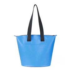 shumee Voděodolná plážová taška z PVC s popruhem přes rameno 11L - modrá