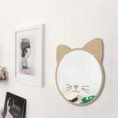 Dream Creations Dětské zrcadlo kočka 26 x 30 cm