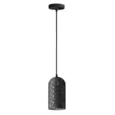 Toolight Betonová závěsná stropní lampa APP997-1CP B BLACK