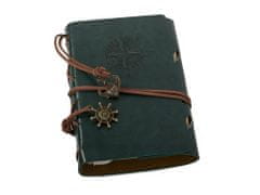 Verk Cestovní deník s kompasem Vintage zelený