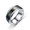 Smart Ring – Prsten pro sledování vaší pohody, stříbrná, 62 mm