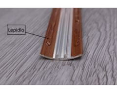 Přechodová lišta (profil) Třešeň natur Lišta 900x30 mm