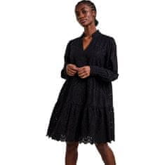 Y.A.S Dámské šaty YASHOLI Regular Fit 26027162 Black (Velikost M)