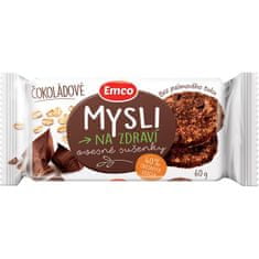EMCO Ysli ovesné sušenky čokoládové 60g