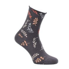 Zdravé Ponožky  dámské zdravotní vzorované ruličkové ponožky 1192123 3-pack, 35-38