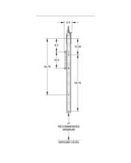Saris BIKE TRAC vertikálny úložný systém pre kolo