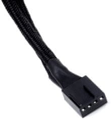 Silverstone CPF01 10cm PWM rozdělovací kabel 2 Fans, černý