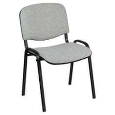 Manutan Konferenční židle Manutan ISO Black, šedá