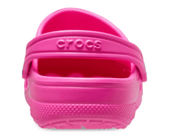 Crocs Baya Clogs pro děti, 33-34 EU, J2, Pantofle, Dřeváky, Electric Pink, Růžová, 207013-6QQ