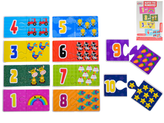 Galaxie Kamenů Spojte čísla - puzzle/dvojice čísel a obrázků 20karet 