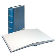 Lindner Album na známky Lindner A4, 30 bílých listů - 60 stránek. Modrý.