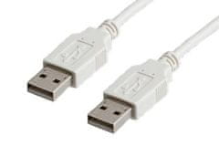 Value Kabel USB 2.0 A-A 4,5 m propojovací, bílý/šedý