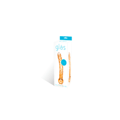 Glas - Orange Tickler s Dildo Skleněné dildo