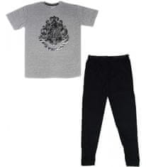 E plus M Pánské pyžamo Harry Potter šedé triko S-XXL L