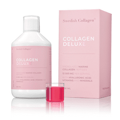 Swedish Collagen Swedish Collagen Collagen Deluxe mořský hydrolyzovaný kolagen s HA 500 ml