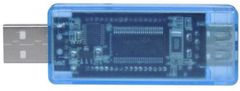 HADEX USB tester KWS-V20, V-A metr a měřič kapacity 4-20V/0-3A DC