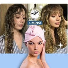 FRILLA® Rychleschnoucí ručník na vlasy (2ks) | HAIRWRAP