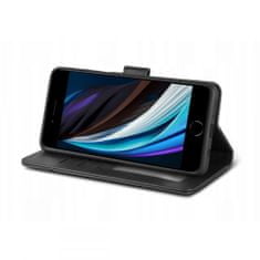 Tech-protect Wallet MagSafe knížkové pouzdro na iPhone 15 Pro, černé