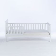 Drewex Dětská postel se zábranou Nidum 140x70 cm bílá