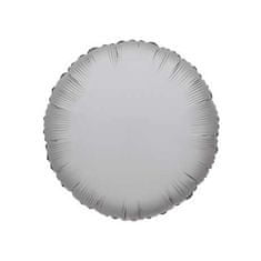 Kaleidoscope Kruh - Stříbrný 18"/46cm fóliový balónek