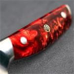 Dellinger Nůž Santoku Red 170 mm Resin Future