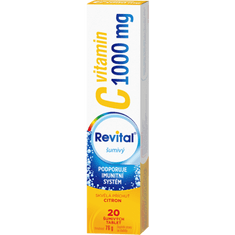 Revital Vitamin C 1000 g, 20 tablet Příchutě: Pomeranč