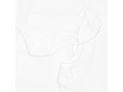 sarcia.eu 3x Klasické bílé body s dlouhým rukávem, OEKO-TEX 0-1 m 56 cm