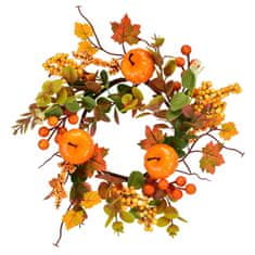 Dommio Podzimní věneček s dýněmi Ø25 cm