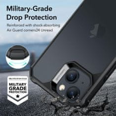 ESR Air Armor pouzdro na iPhone 15 6.1" Frosted black