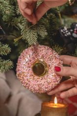 Colmore by Diga Vánoční ozdoba - Donut, růžový
