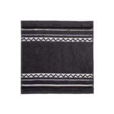 Frottana COUNTRY ručník 30 x 30 cm, tmavě šedá