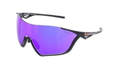 Red Bull Spect sluneční brýle FLOW černé s fialovými sklem