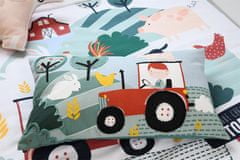 Lovely Casa Dětský polštář traktor Tom 30 x 50 cm